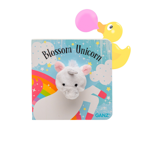 Blossom Unicorn Finger Puppet Book