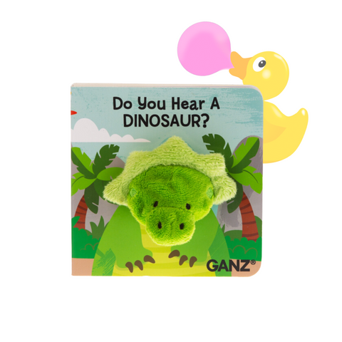 Do You Hear a Dinosaur? Dino Finger Puppet Book