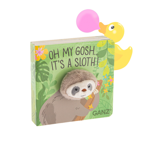 Oh My Gosh It's a Sloth! Puppet Book