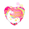 Happy Birthday Unicorn Balloon