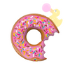Donut & Sprinkle 36"