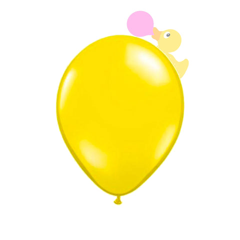 Yellow 11" Latex Balloon