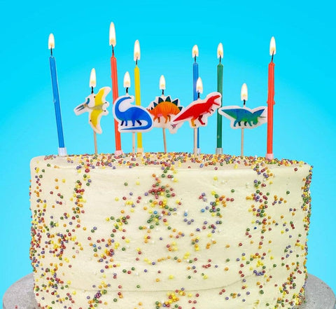 Dinosaur Birthday Candles