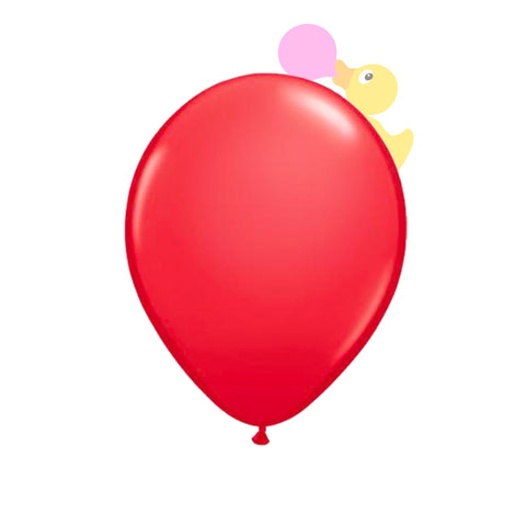11" Latex Balloon Ruby Red