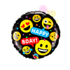 Smiley Faces Birthday Balloon
