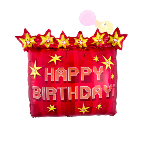 Supershape Happy Birthday TNT Dynamite Balloon