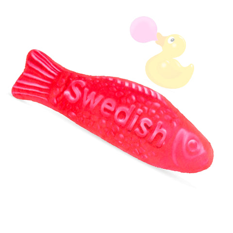 Swedish Fish Pillow